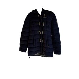 Super Dry Women's Navy quilted Jacket